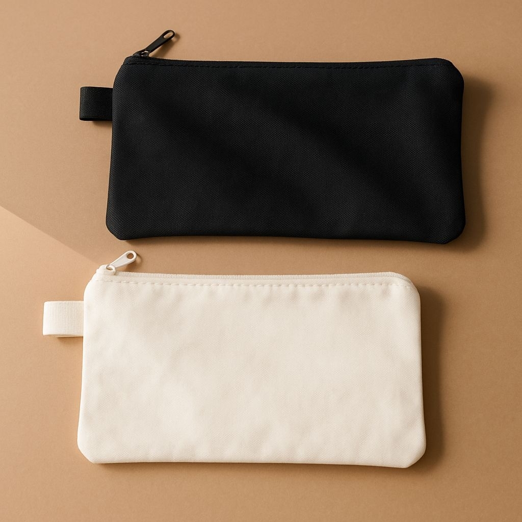 

Tempat pensil polosan/Tepak kanvas premium/Tempat alat tulis/Tempat kosmetik/Tempah hp/Tempat dokumen kartu/Pouch