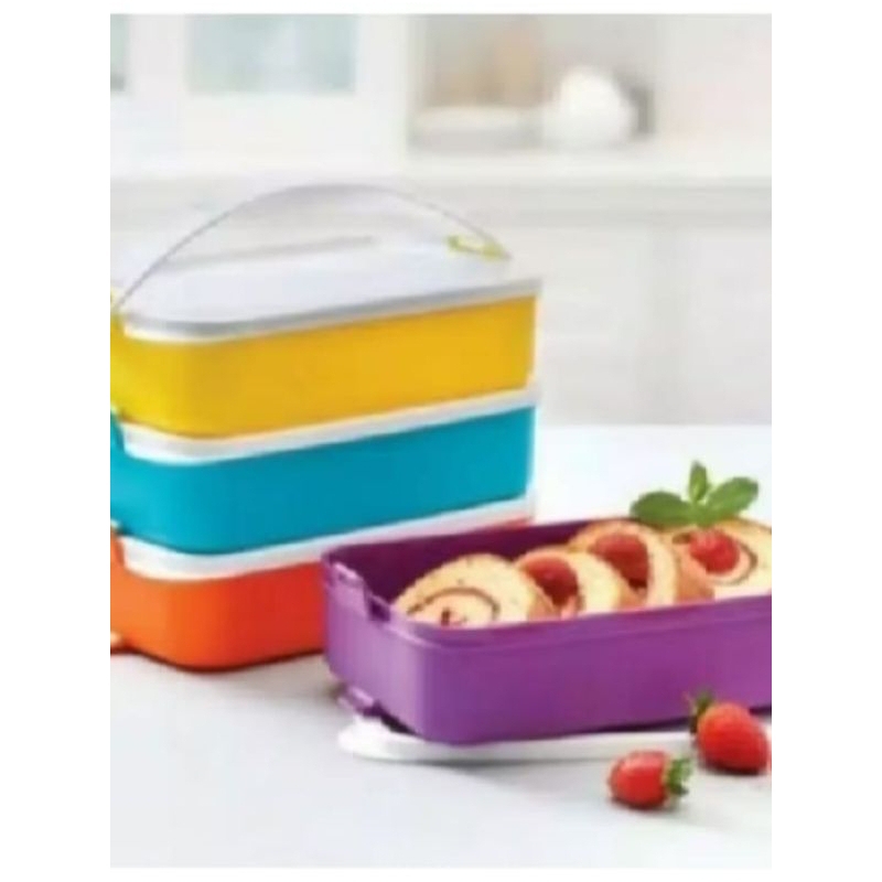 Click To Go Rectangular / Tupperware Rantang