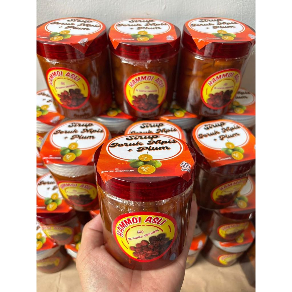

SIRUP JERUK SONKIT + PLUM HAMMOI ASLI