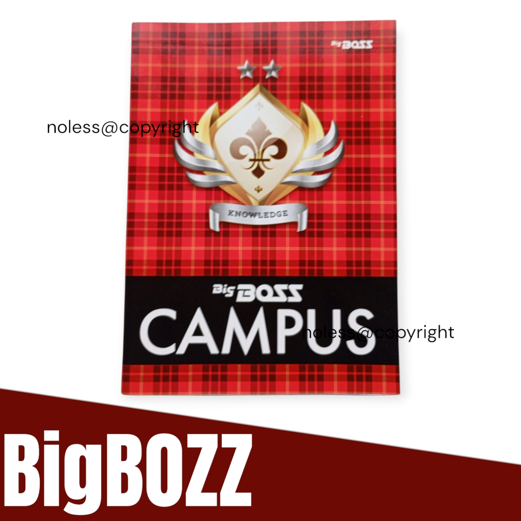 

NOLESS (1 buah) Buku Tulis BigBoss / Buku Big Boss 38 Lembar