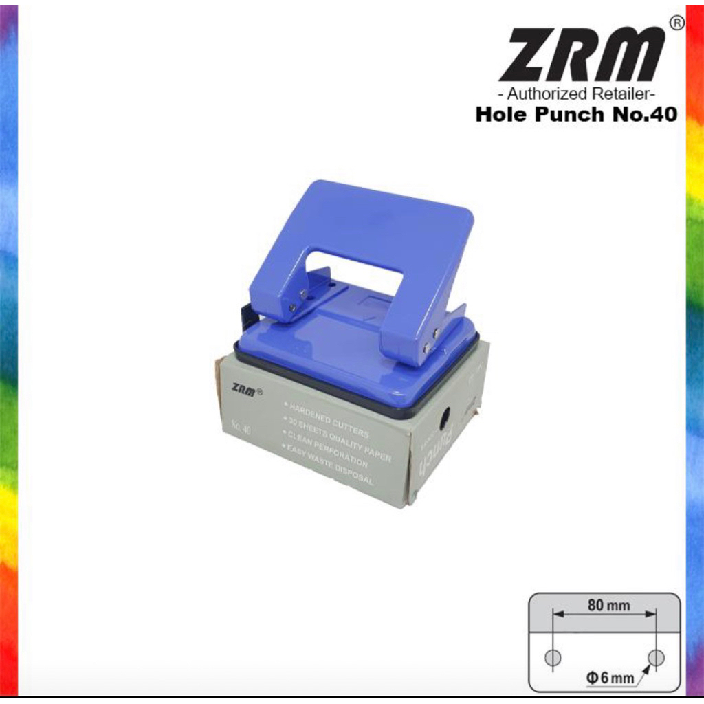 

Pembolong 40XL / Pembolong Kertas ZRM /Hole Pucher No.40XL