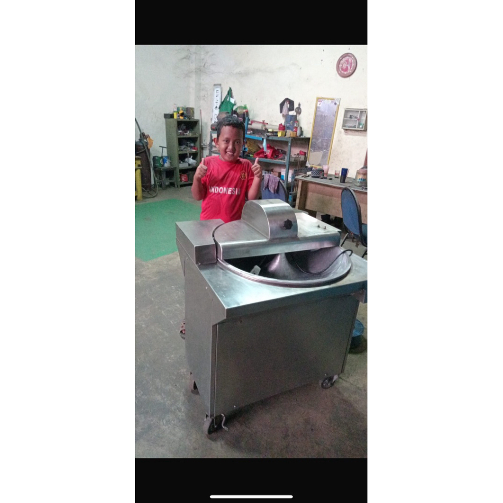 [SECOND] Bowl Cutter FOMAC MMX-QS620S Silent Cutter Mesin Adonan Bakso