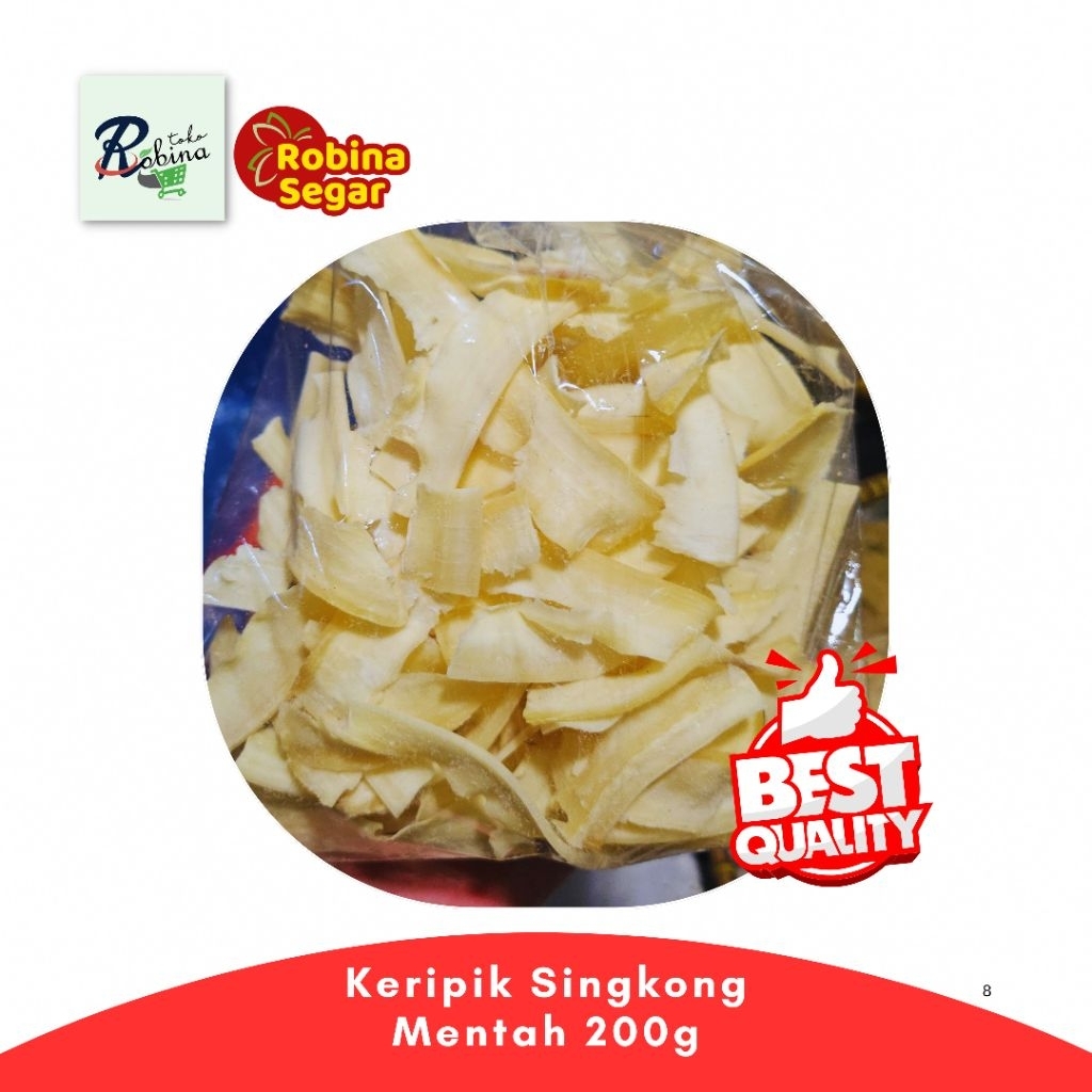 

Keripik Singkong Mentah Original 200g