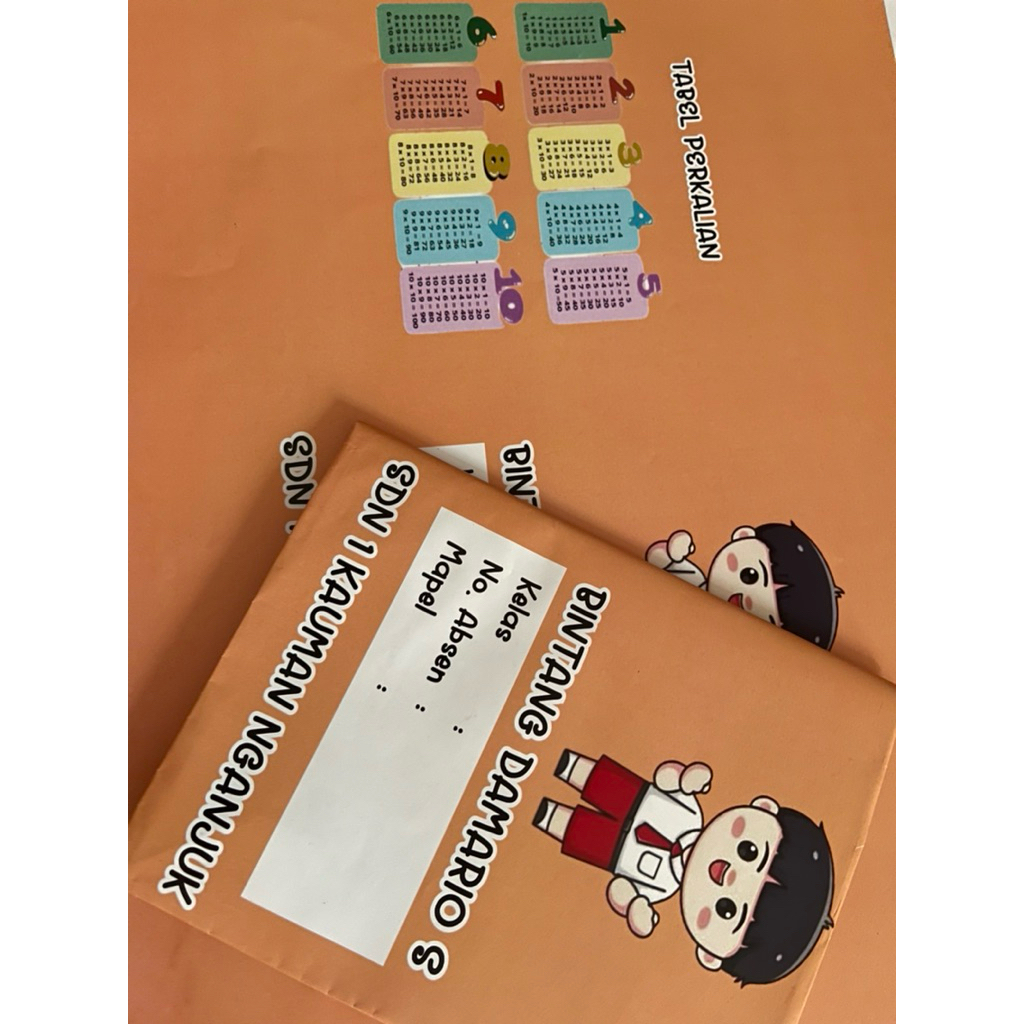 

SAMPUL BUKU CUSTOM isi 10 lembar