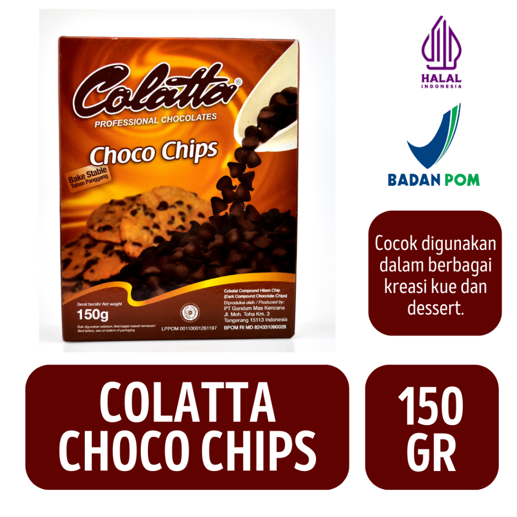 

Colatta Choco Chips Box [150GR]