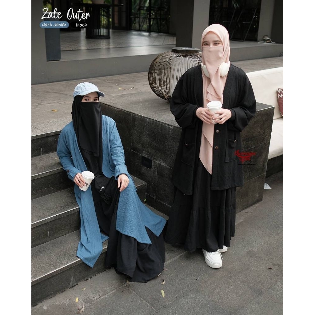 Zale outer muslimah by khumaira syar'i| outer muslimah| outer terbaru| outer terlaris