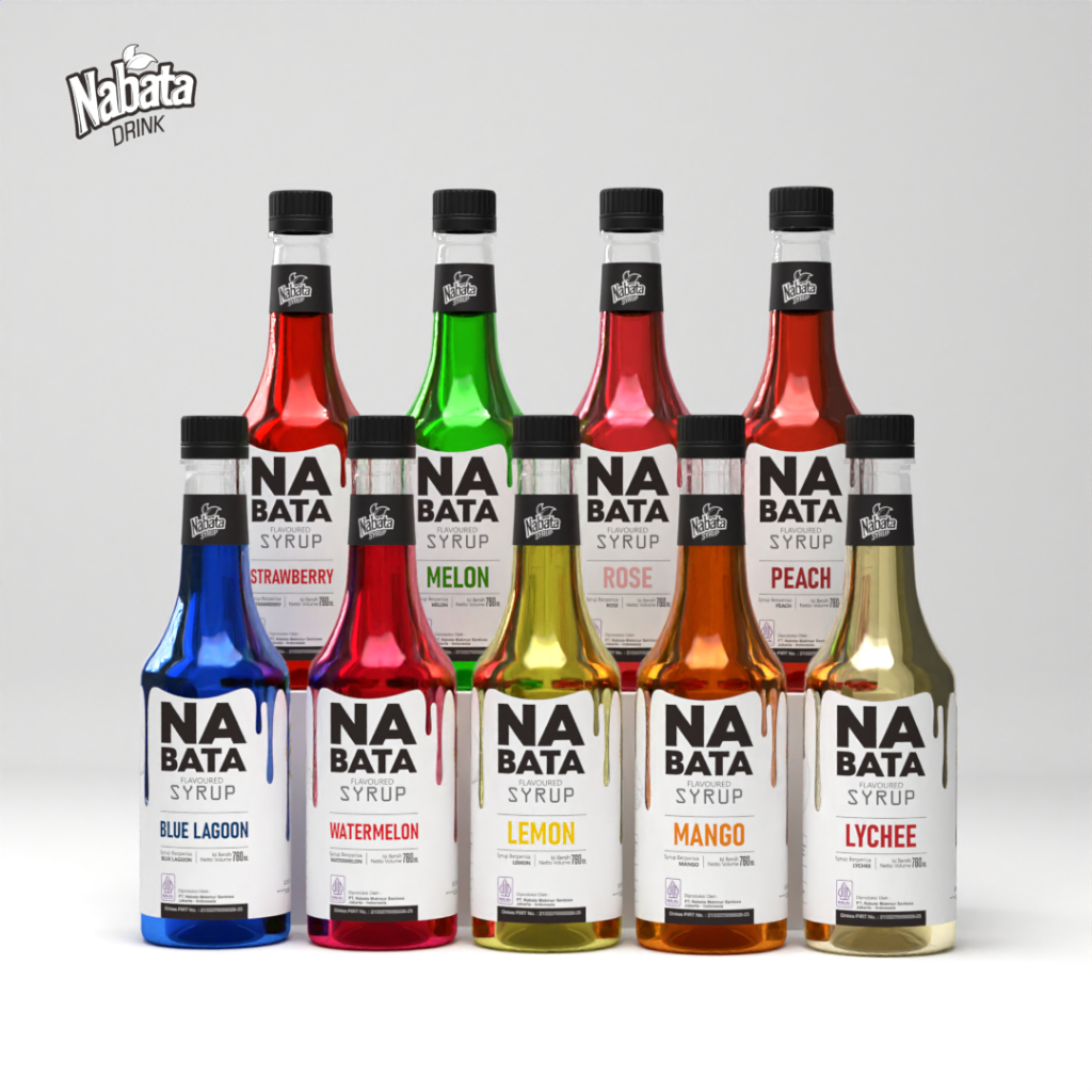 

Syrup All Varian Rasa 750 ml Nabata Drink Sirup Premium Flavoured Tasted Coffee Shop Hotel Cafe