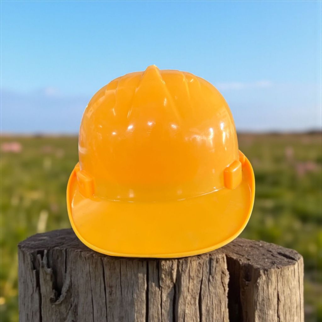 Helm proyek safety Kuning