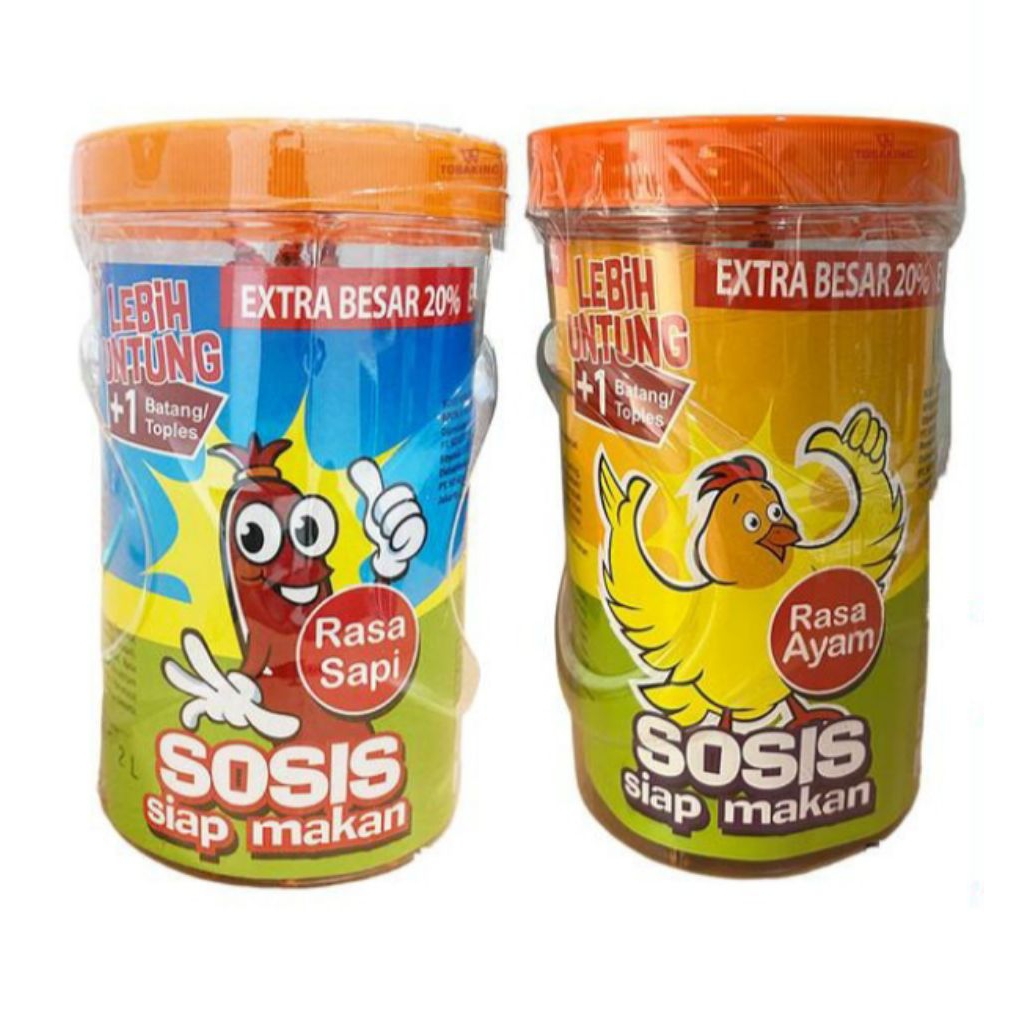 

1 toples sosis so nice tersedia rasa ayam dan sapi