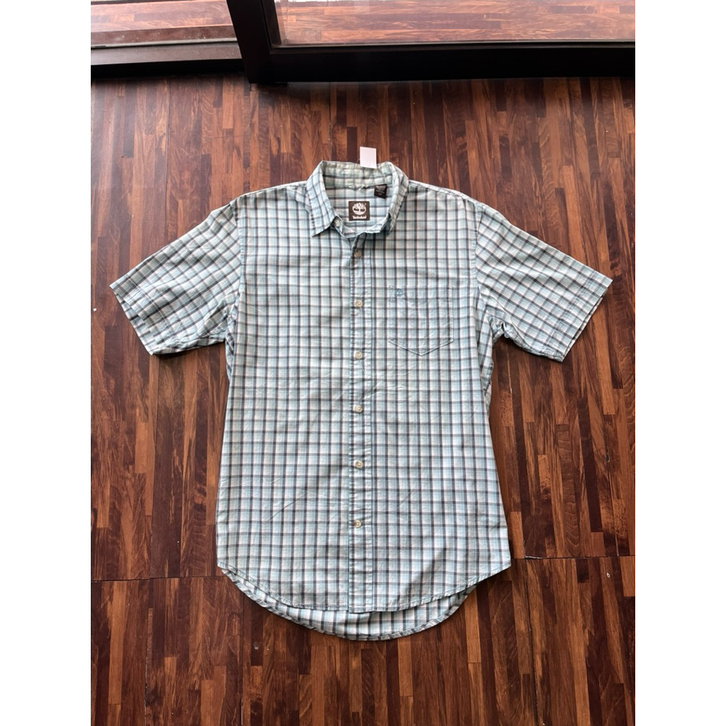 Kemeja Kotak Katun TIMBERLAND