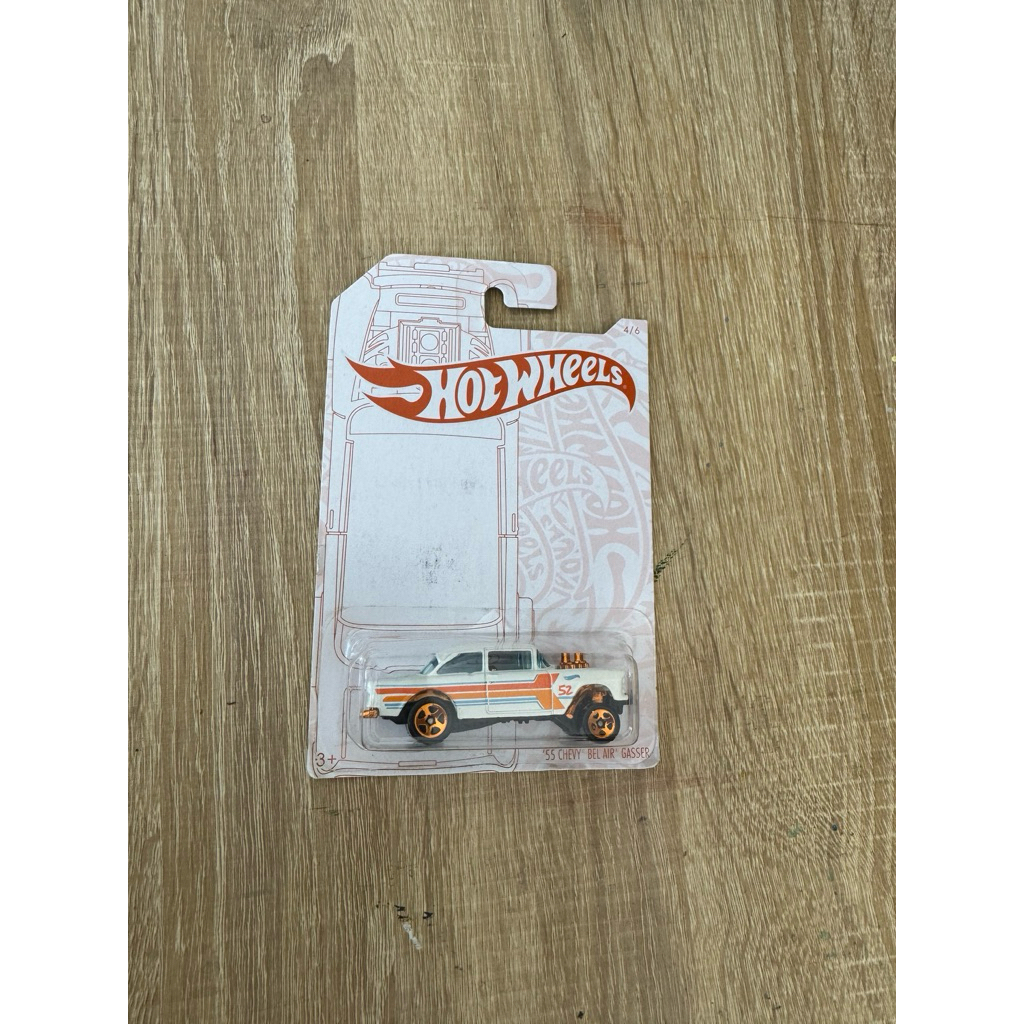 55 chevy bel air gasser hot wheels
