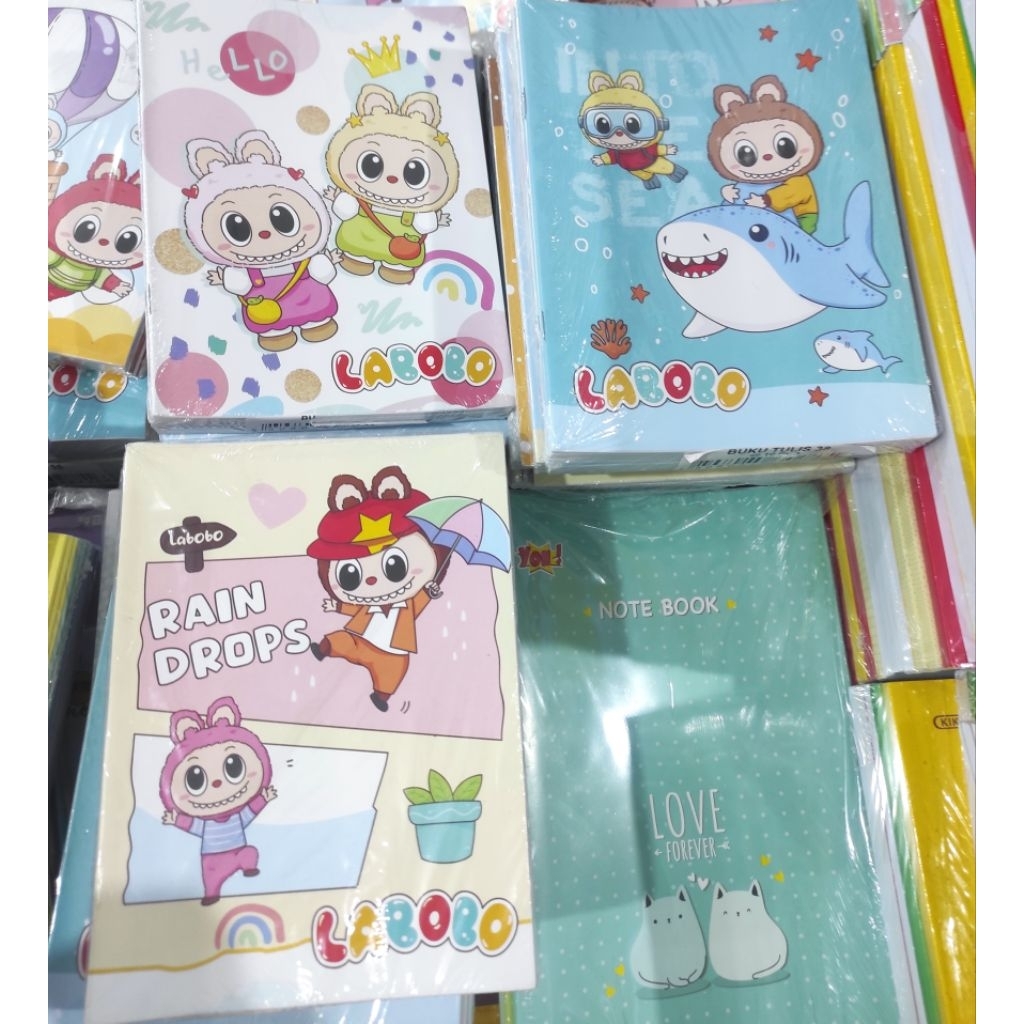 

Buku tulis garis anak sekolah YOU / DODO / STANOV 30 lembar / 50 lembar 10pcs MOTIF COWOK / CEWEK