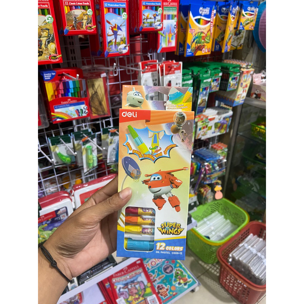 

deli oil pastel super wings-12 colors