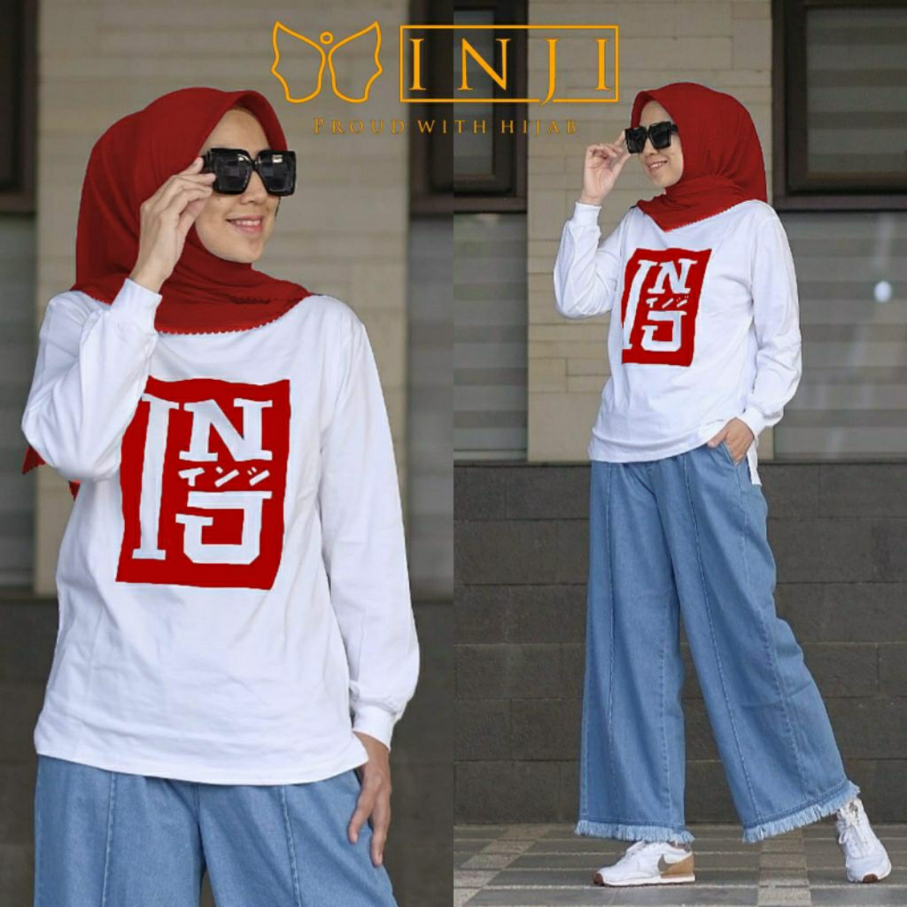 INJI SHIRT ORIGINAL BY INJI (Hanya Atasan)