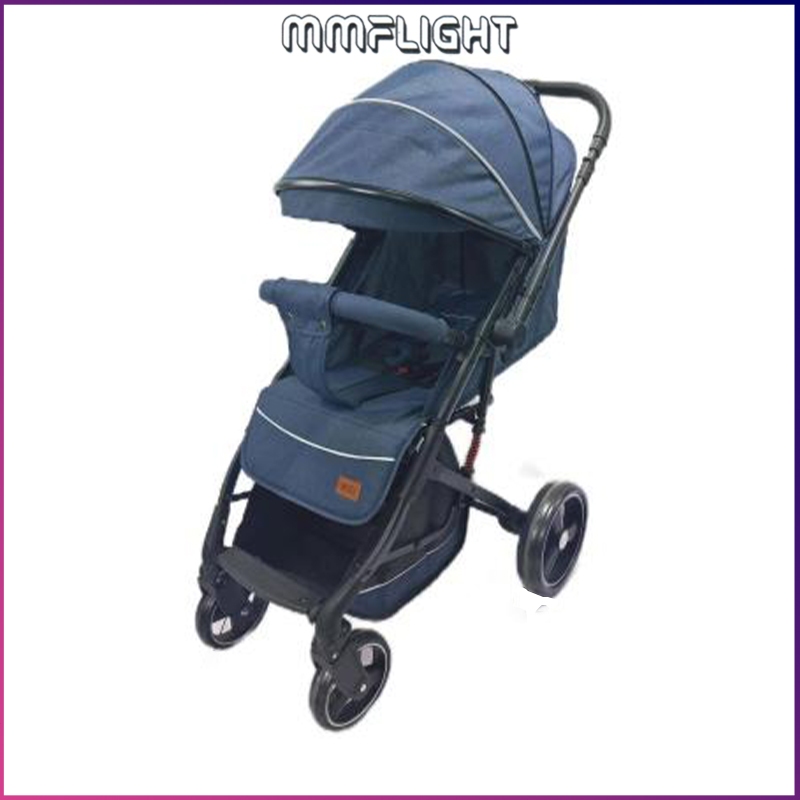 Mmflight Stroller Bayi Kereta Dorong Bayi Lipat Traveling Dapat Dilipat(Bisa Duduk Dan Berbaring)