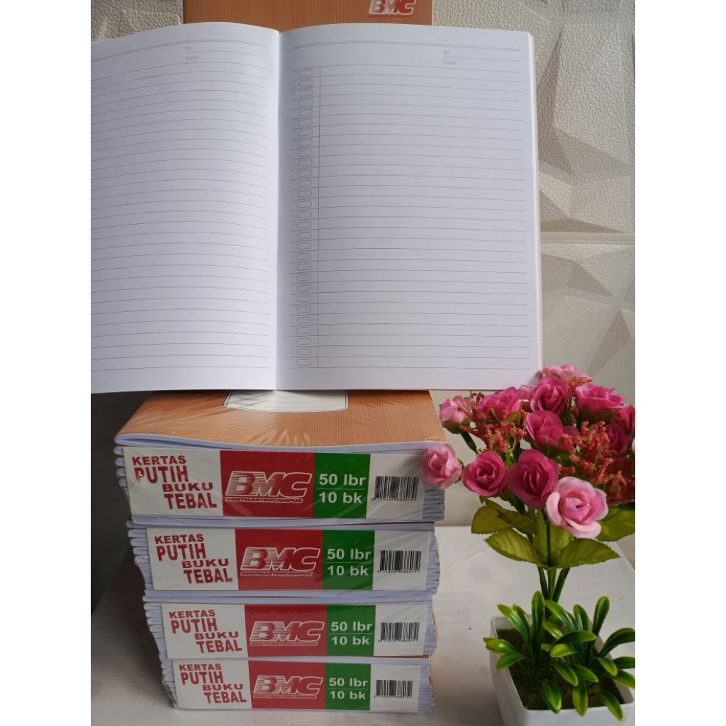 

Buku tulis BMCAMPUS motif Sampul 50 Lembar 1pack (10 buku )
