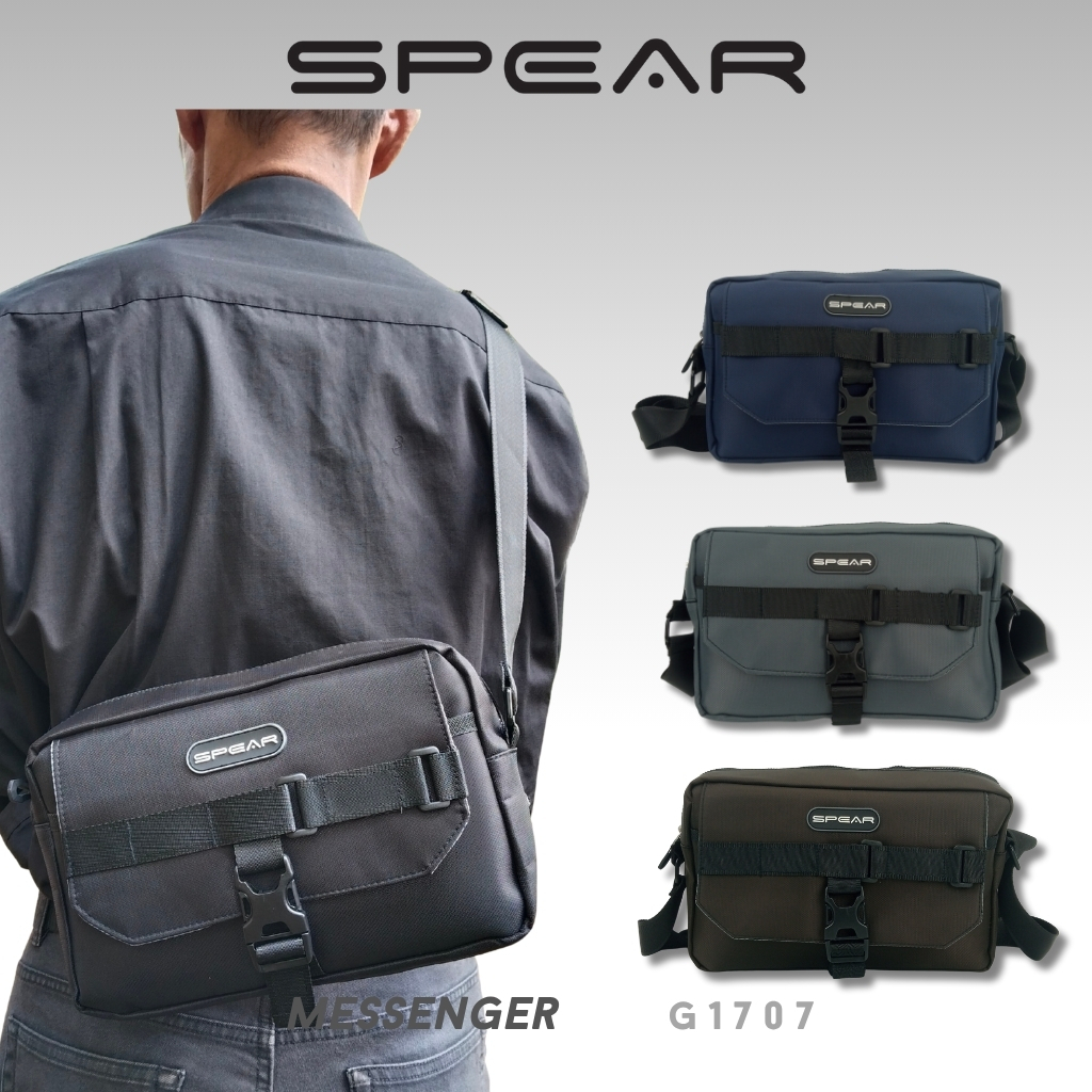 SPEAR Tas Messenger bags BRANDED Tas Bahu ToteBags Pria Atau Wanita MB-G1707