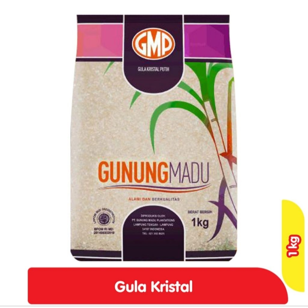 

GMP GULA PASIR KRISTAL PREMIUM 1 KG
