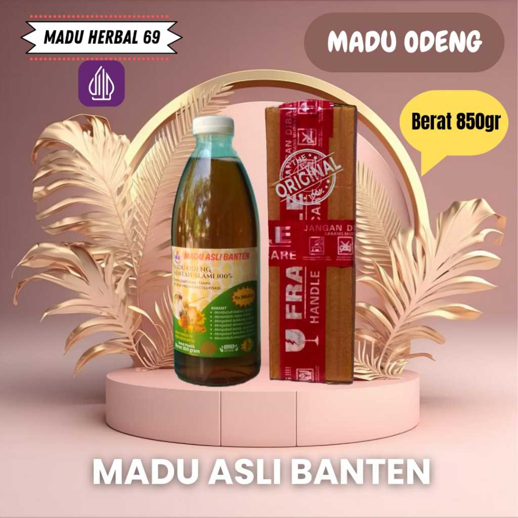 

TERBARU Madu Asli Banten Madu Odeng Original Tampa Campuran / dua variasi berat 850gram & 970gram