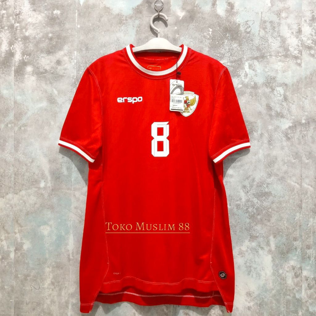 JERSEY TIMNAS INDONESIA HOME BERNAMESET