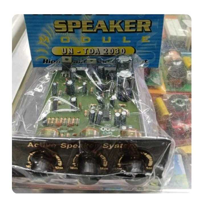 RG7848 kit power amplifier speaker aktif active stereo mini compo tda2030 by PCM LTC GLODOK