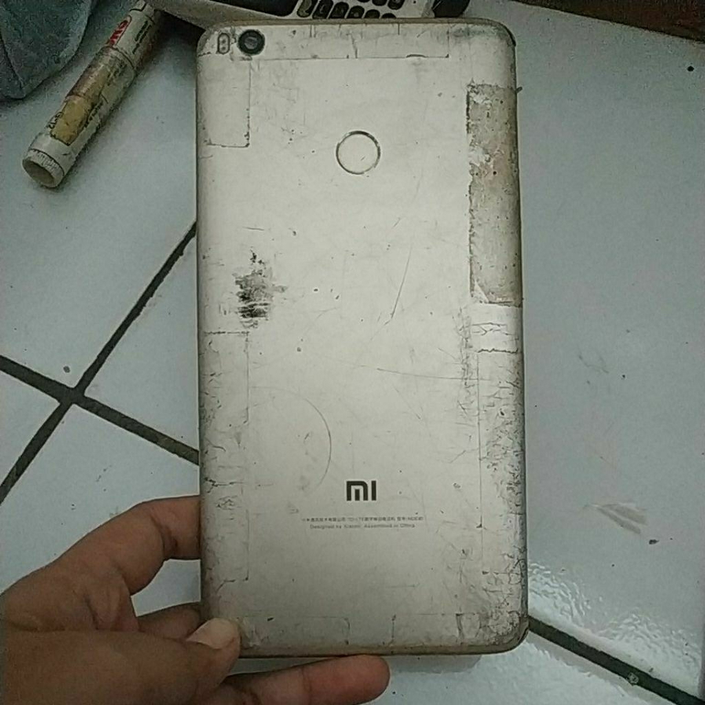 BACKDOOR BEKAS XIAOMI MI MAX 2 KURANG TOMBOL ADA FINGERPRINT
