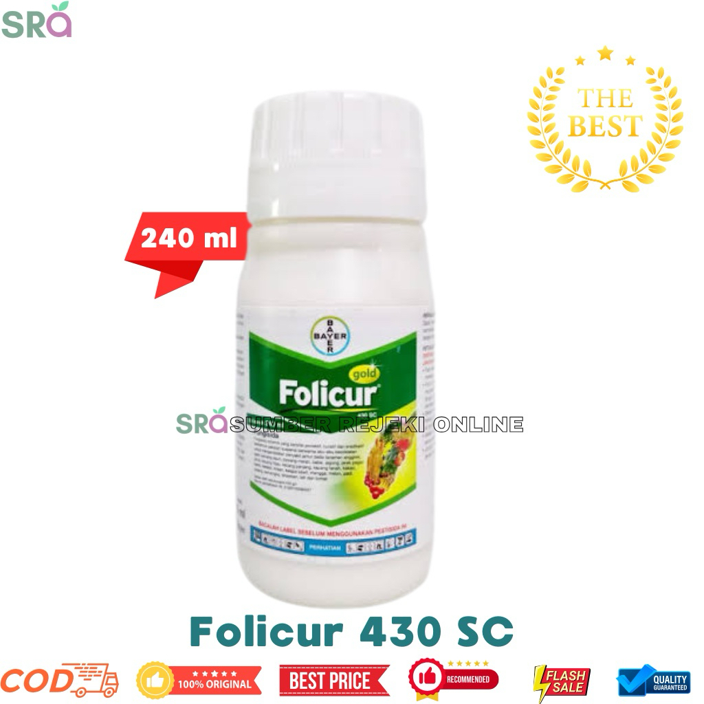 FOLICUR GOLD 430 SC 250 ML KEMASAN PABRIK
