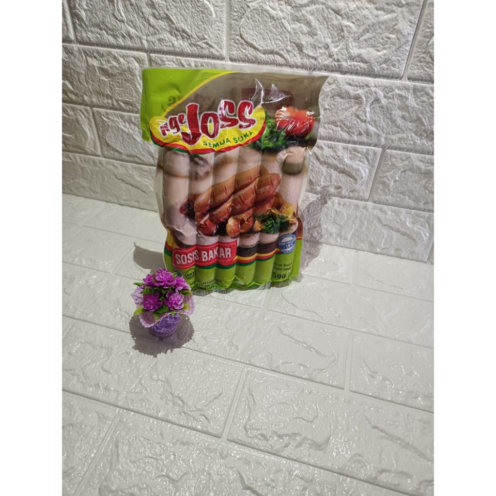

Makanan beku Frozen food NGEJOSS Sosis bakar 12 500gr