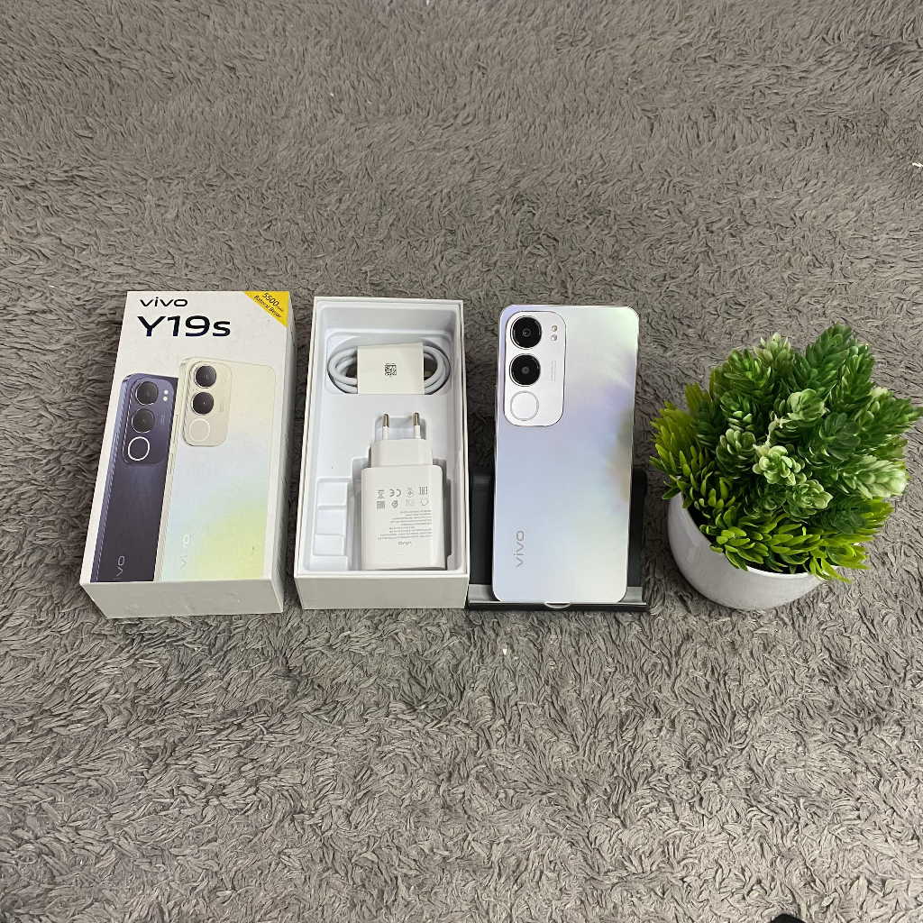 Vivo Y19S 4/64GB Handphone Second Fullset Original Bergaransi / Vivo Y19S Second