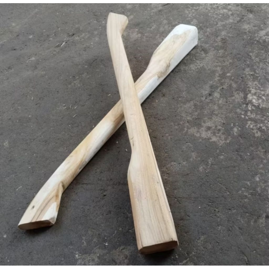 Doran Cangkul / Gagang Cangkul Bahan Kayu Jati