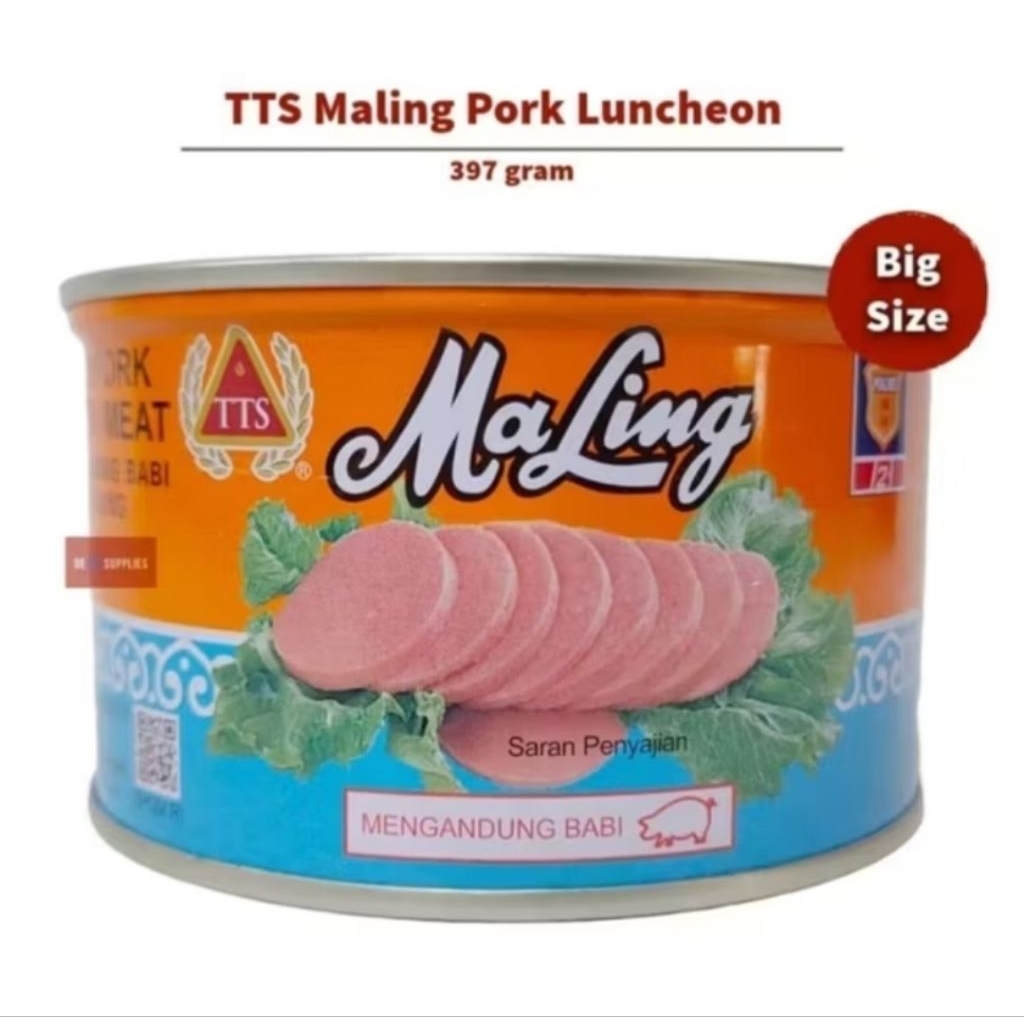 

MaLing TTS ukuran besar 397gr - Original Non Halal
