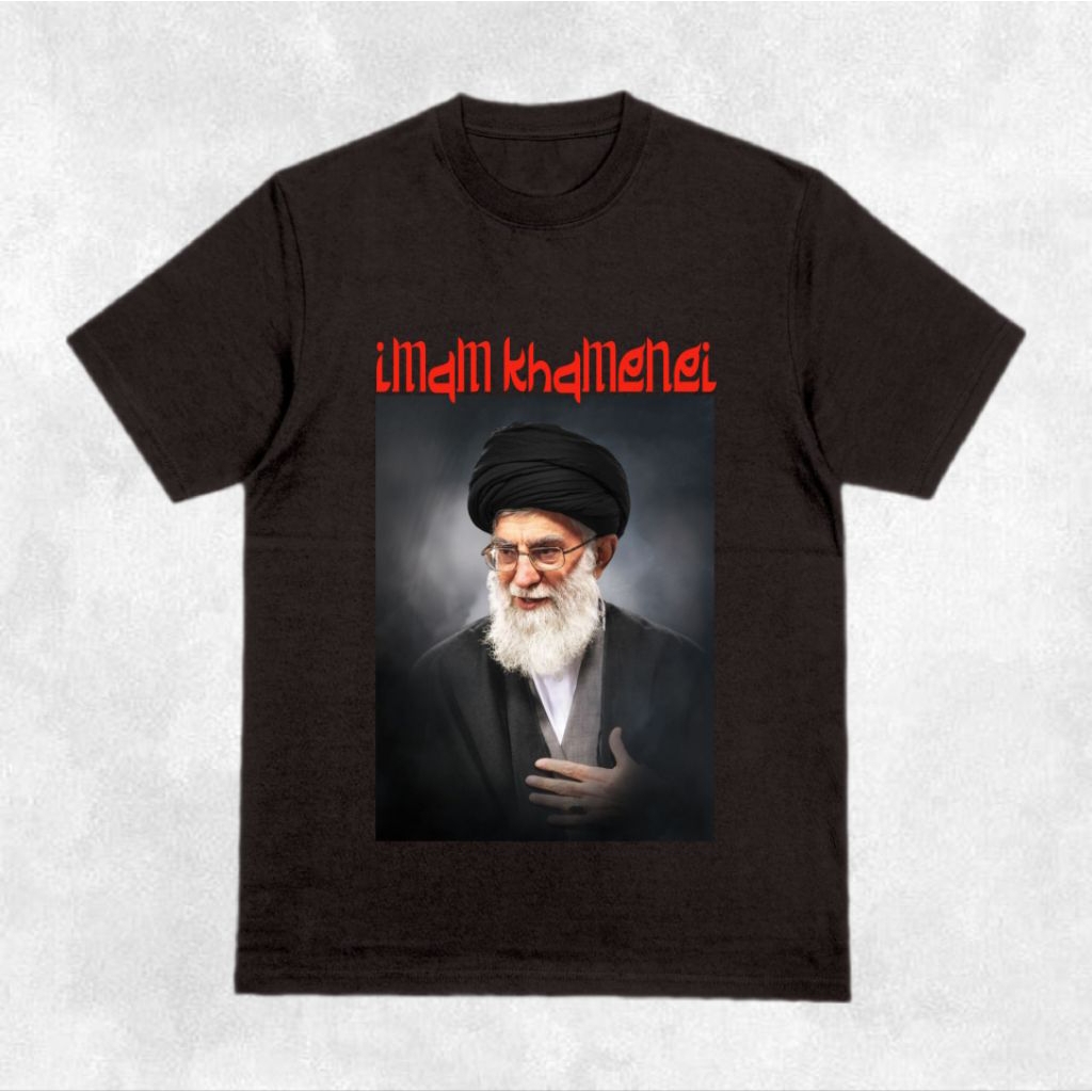 Kaos Iran Hero Imam KHAMENEI premium cotton