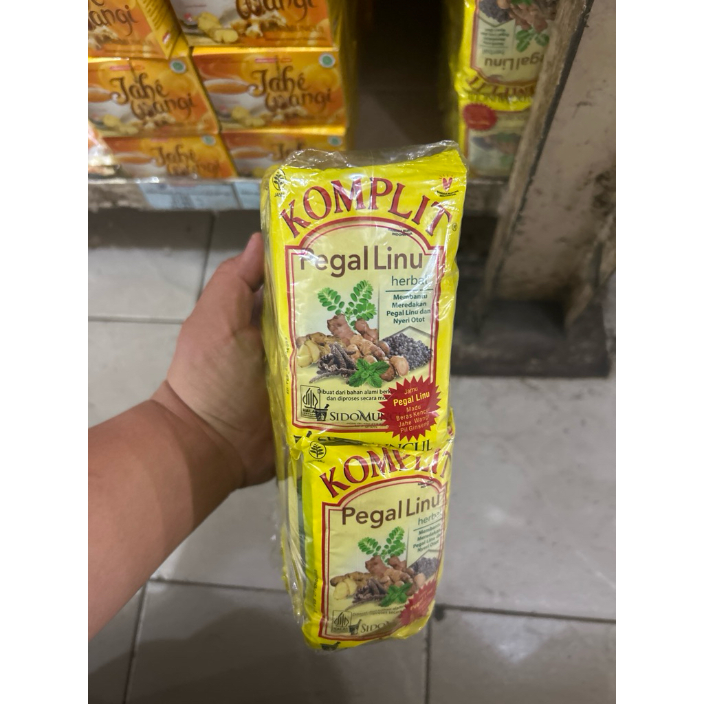 

Jamu komplit pegel linu herbal