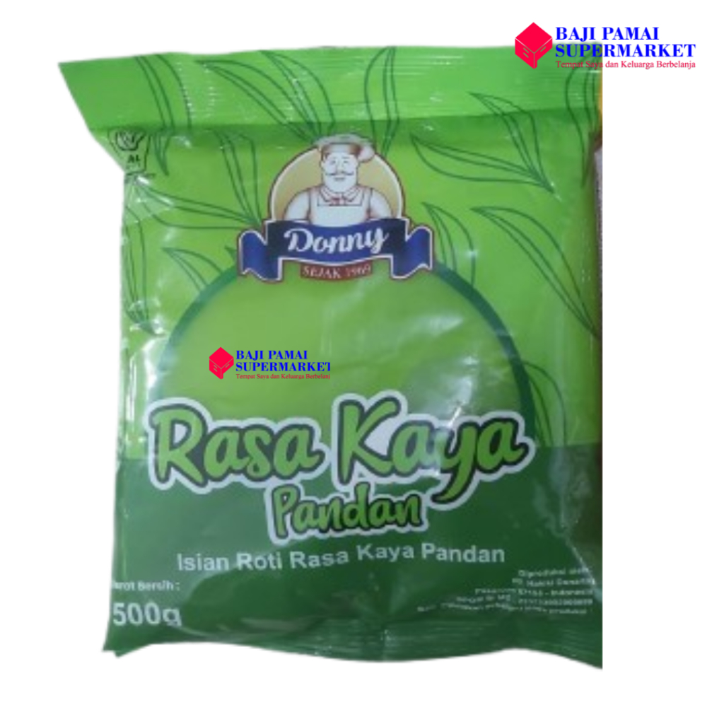 

Selai Donny 500gr - Rasa Kaya dan Rasa Kaya Pandan
