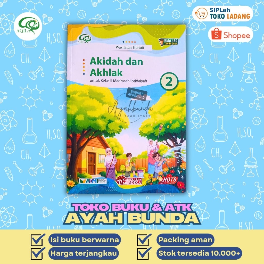 Buku Aqila Akidah dan Akhlak Kelas 2 SD/MI