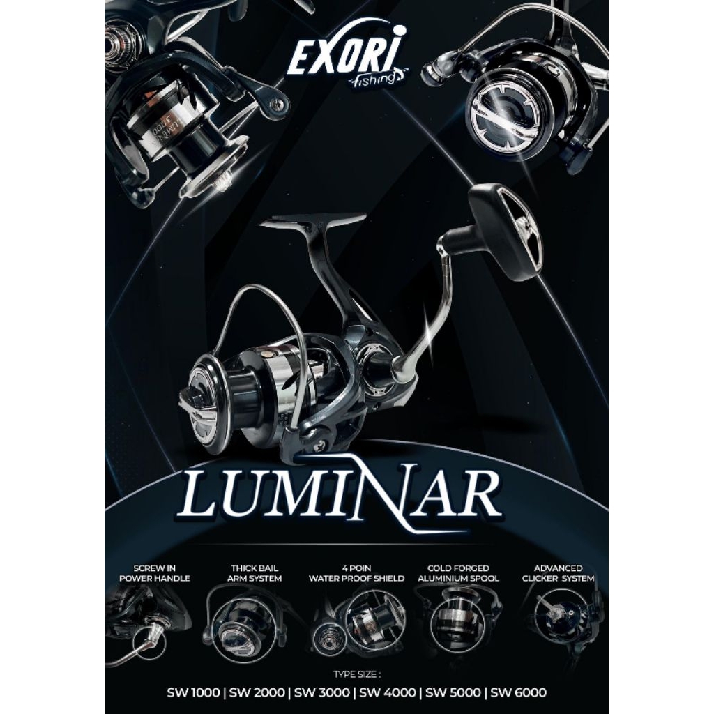 1 Reel Exori Luminar SW Power Handle 5000 6000