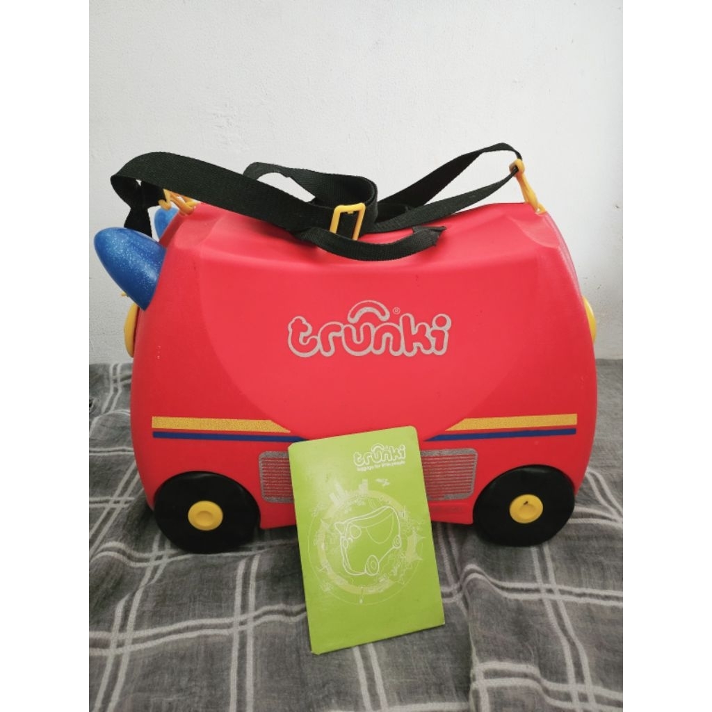Trunki Bag Frank The Fire Truck (Original Preloved)