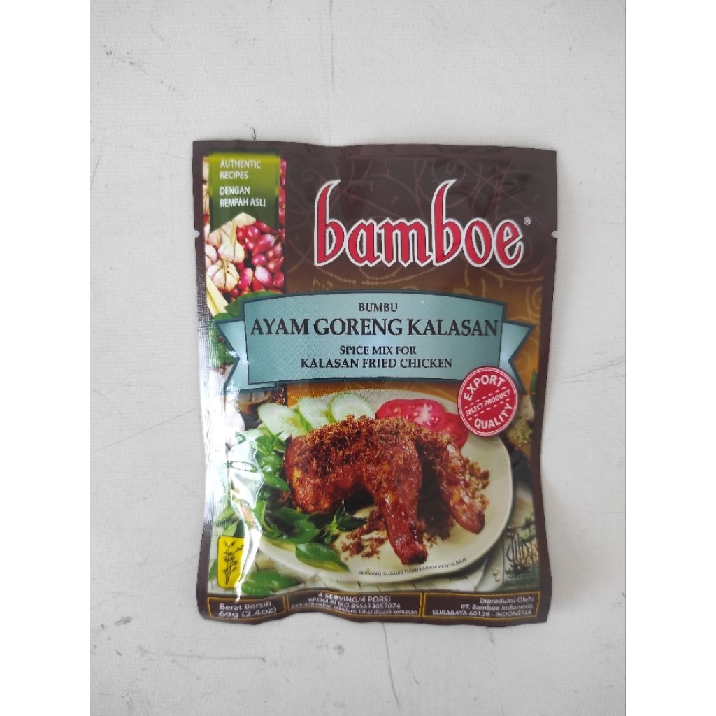 

Bamboe Bumbu Ayam Goreng Kalasan 55gr