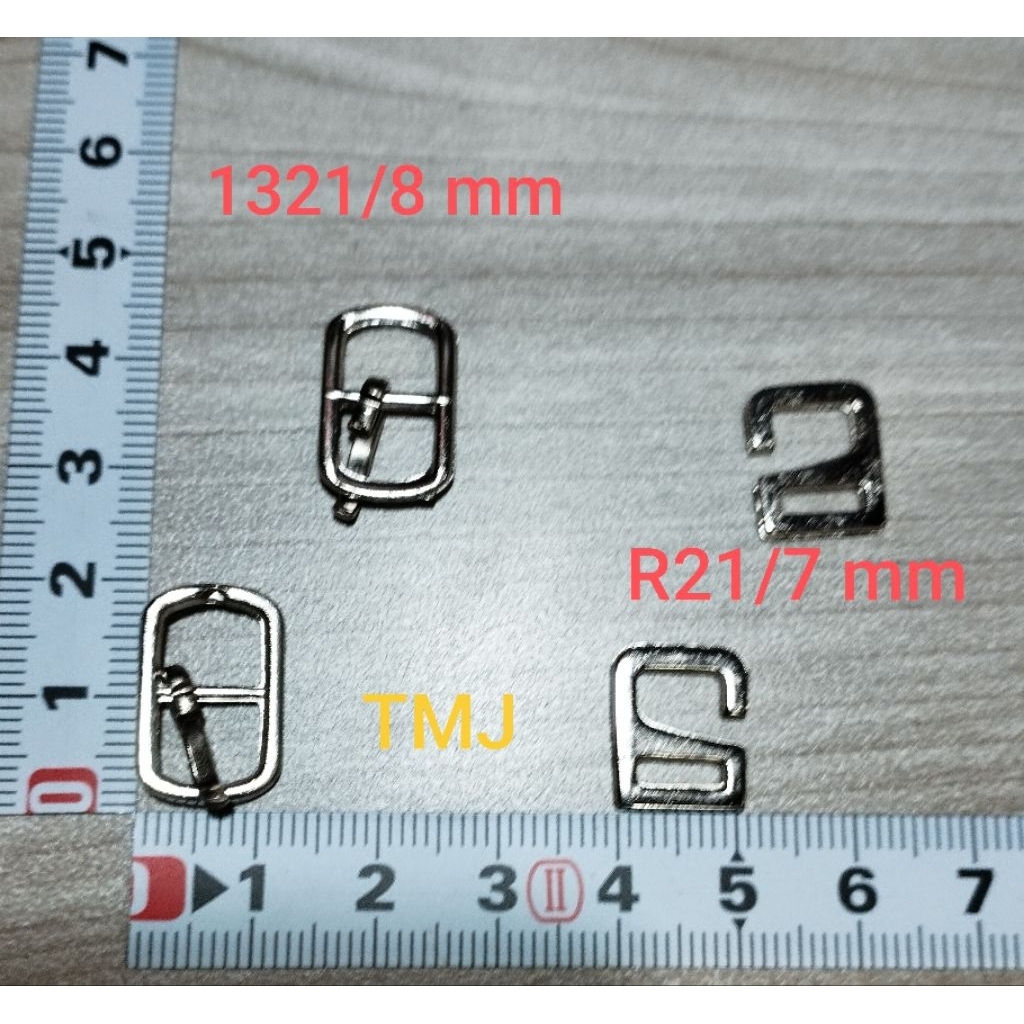 Accessories gesper dan kait sepatu/sandal...sepasang gesper dan kait..
