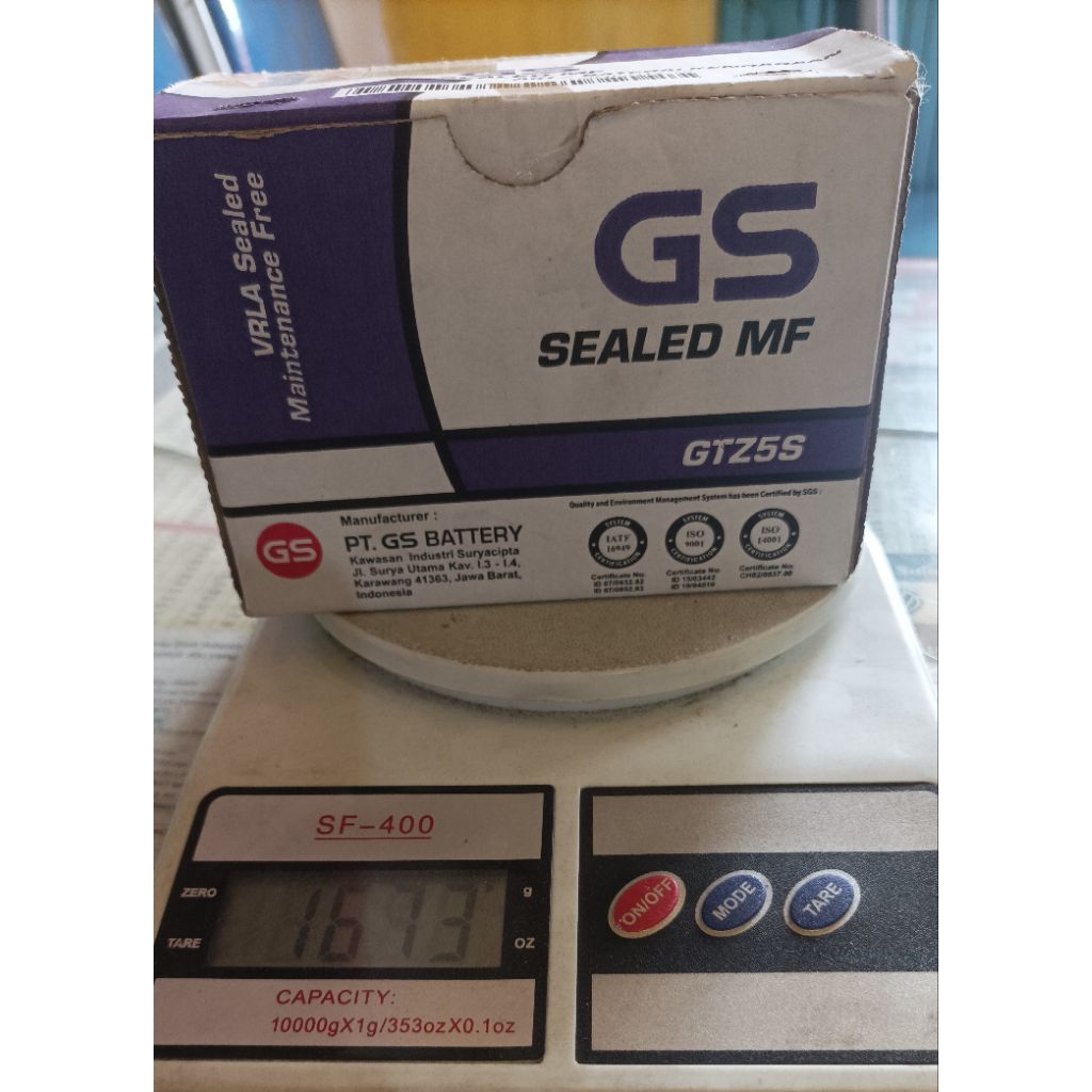 Aki GS Astra GTZ5S - Ori