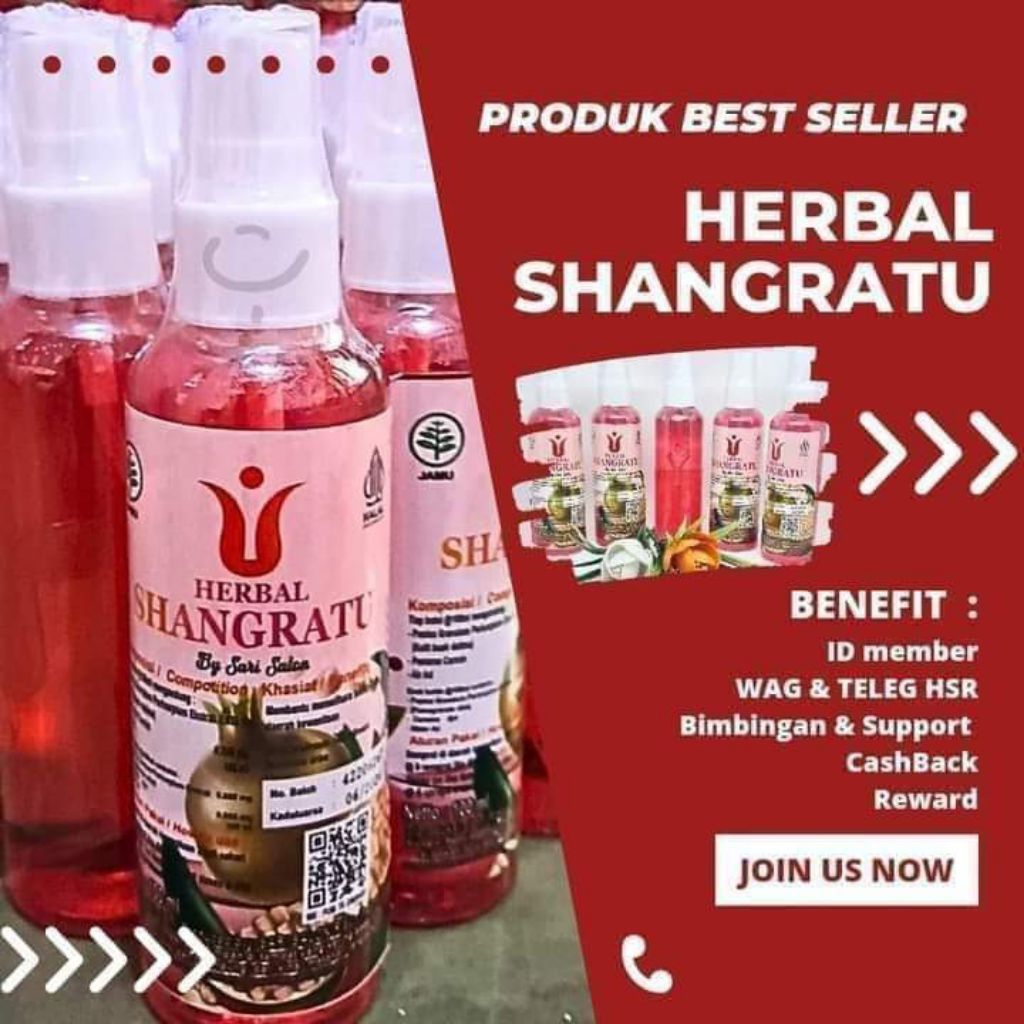 

herbal shangratu BPOM ORI