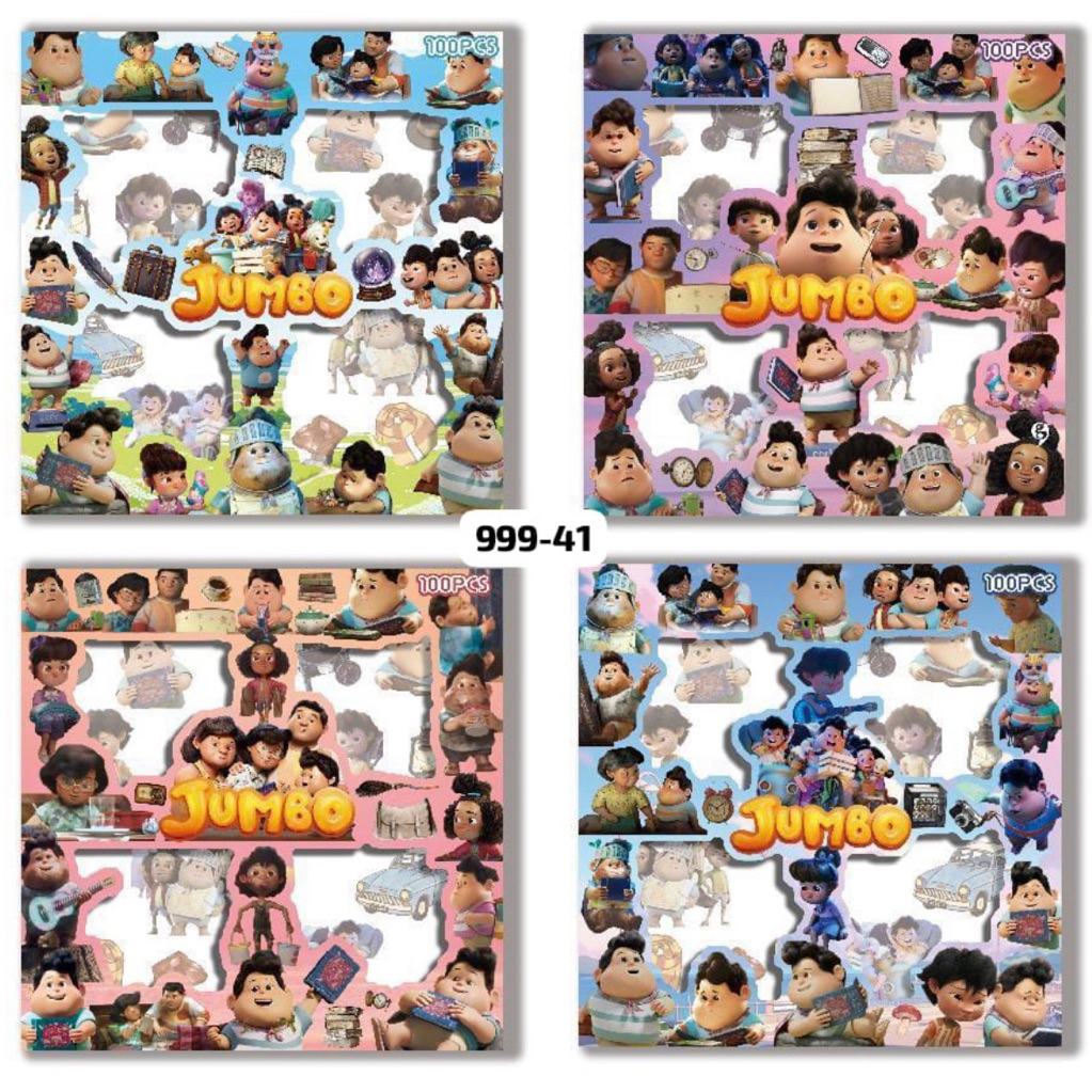 

Stiker Jumbo 100 Lembar Per Box Souvenir Ultah Anak Anti Air Stationary Sticker Waterproof