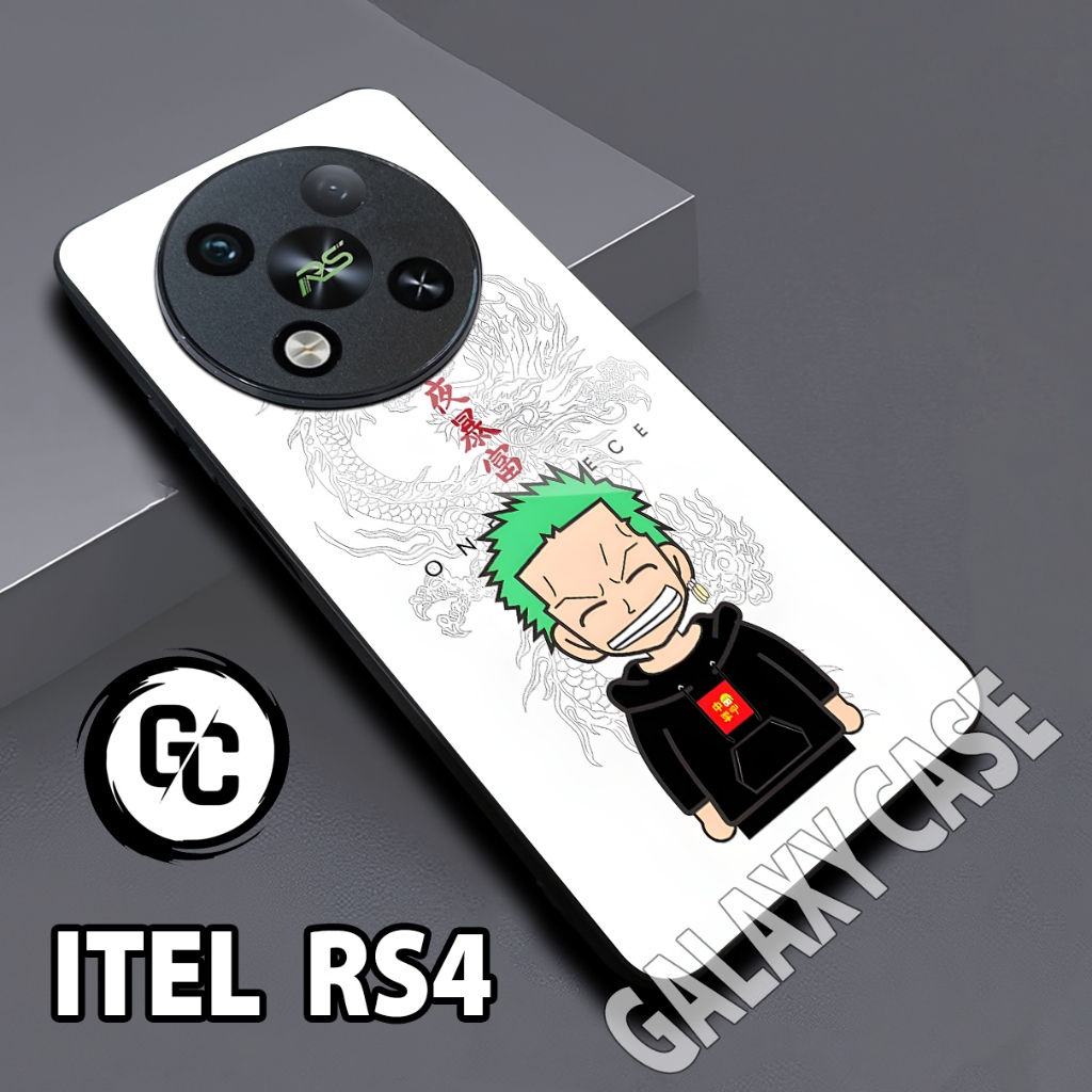 Softcase glossy ITEL RS4/Case ITEL RS4 Anime/case ITEL RS4 glitter/casing ITEL RS4/case HP ITEL RS4