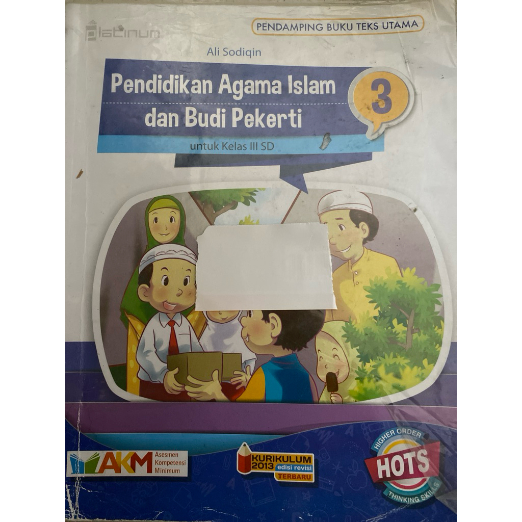 Preloved Buku Pendidikan Agama  Islam Platinum K13 kelas 3