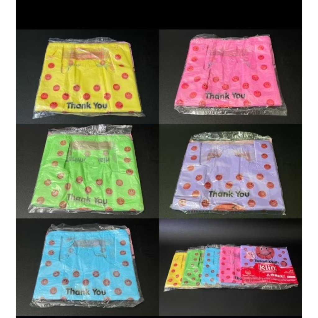 kantong plastik smile thank you