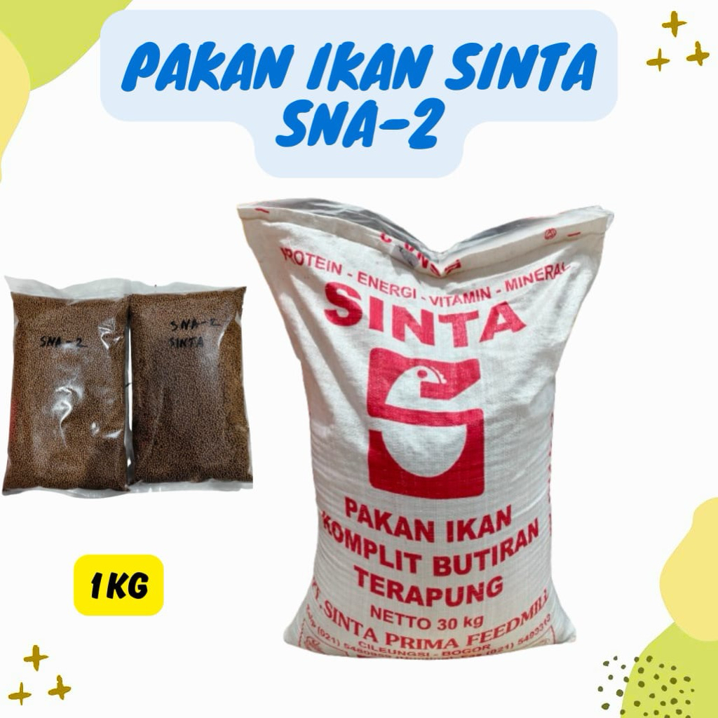 PAKAN IKAN SINTA SNA-2 dan SNA-3