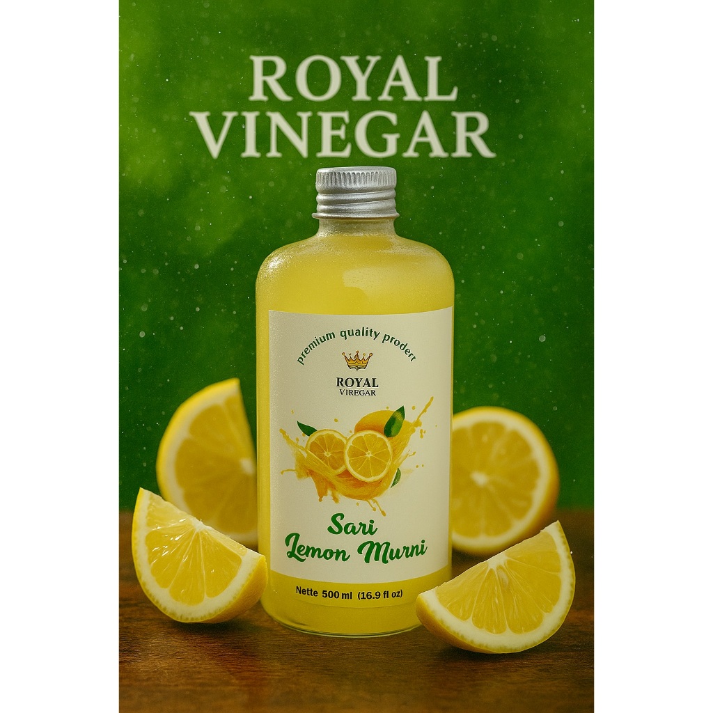 

Royal Vinegar Sari Lemon Murni 1 Liter Air Lemon Murni Pure Lemon Juice Orgnik