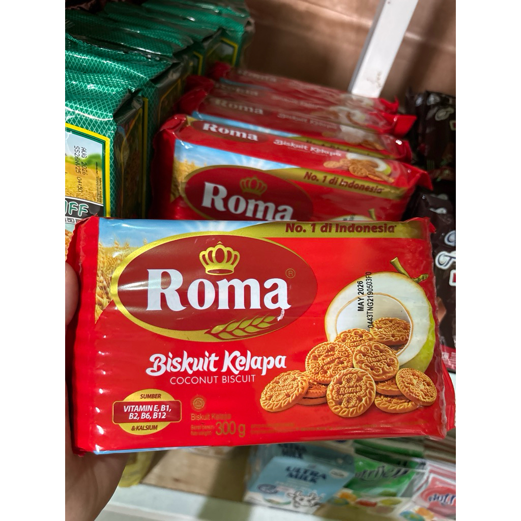 

roma kelapa biskuit 300gr