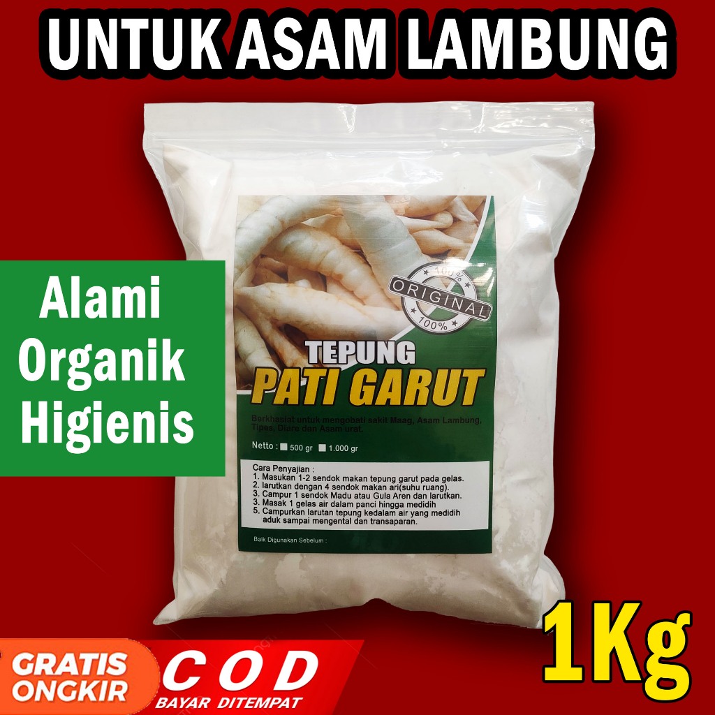 

TEPUNG GARUT OBAT ASAM LAMBUNG TERBUKTI 100% ALAMI GARANSI UANG KEMBALI