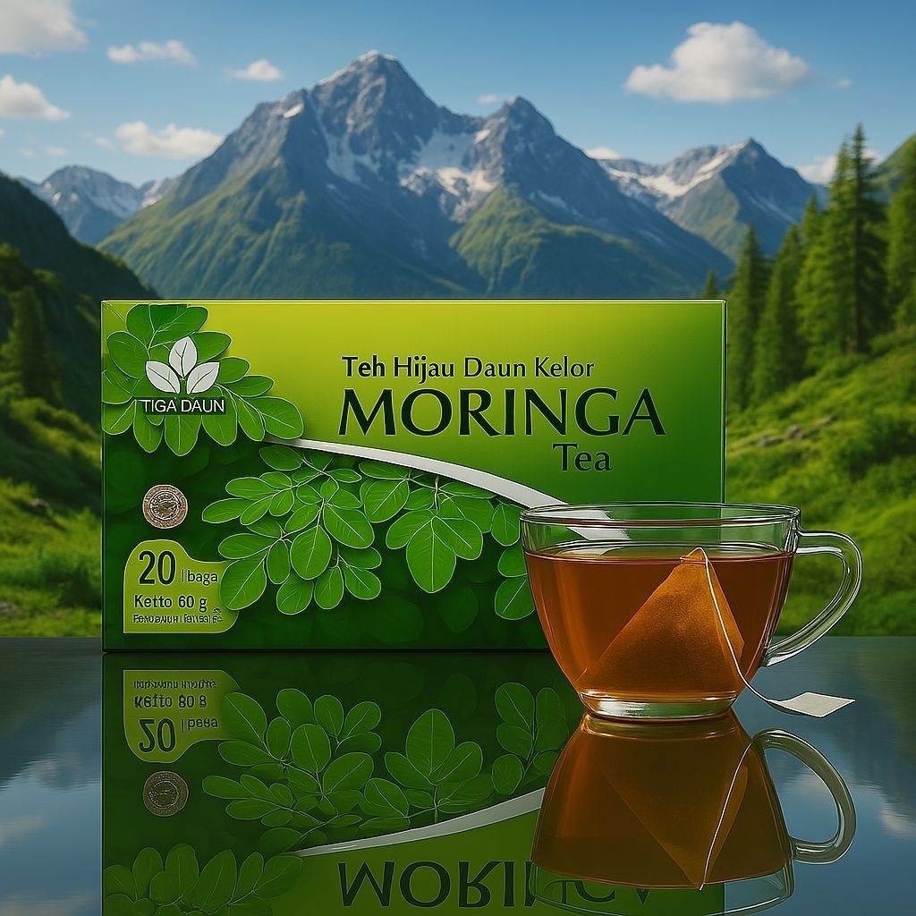 

MORINGA TEA | TEH HIJAU CELUP DAUN KELOR MORINGA